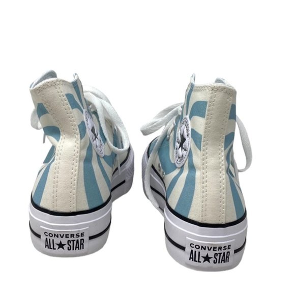Converse Chuck Lift Platform Sneakers Blue Candy Canvas Women Skate Shoe A10009C - Picture 6 of 9